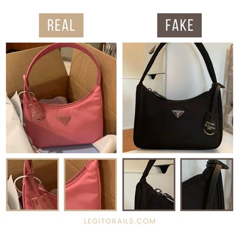 how to spot fake prada gaufre|prada purse fake.